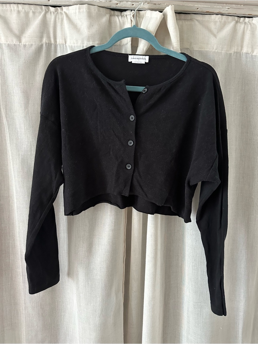 Lovers + Friends Black Knit Top